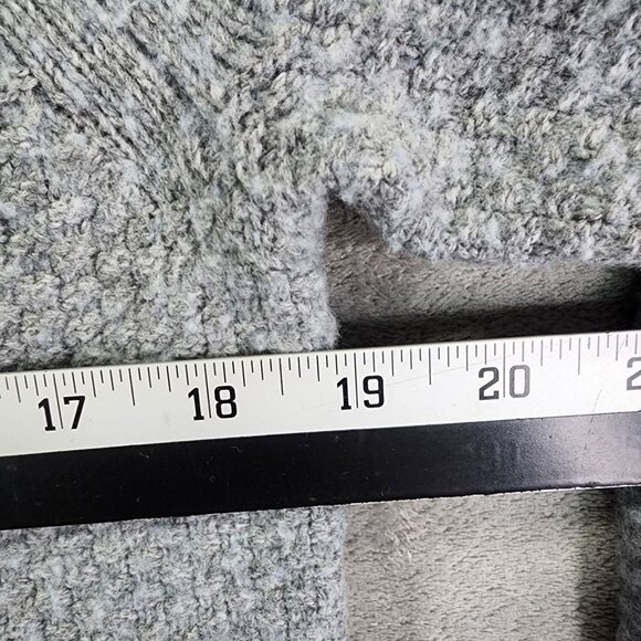 Mens Abercrombie & Fitch Gray Sweater Wool & Nylon Blend Crew Neck Long Sleeve S - Picture 8 of 10